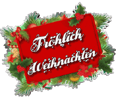 Messages German Fröhliche  Weihnachten Serie 03 