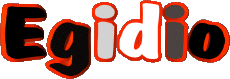 First Names MASCULINE - Italy E Egidio 