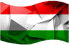 Drapeaux Europe Hongrie Rectangle 