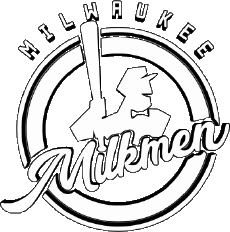Deportes Béisbol U.S.A - A A B Milwaukee Milkmen 