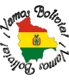 Nachrichten Spanisch Vamos Bolivia Bandera 