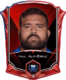 Sports Rugby - Joueurs Samoa Paul Alo-Emile 
