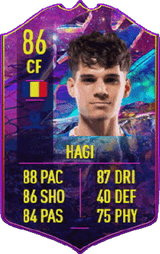 Multimedia Videogiochi F I F A - Giocatori carte Romania Ianis Hagi 