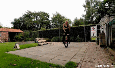 Humour - Fun PERSONNAGES Monocycle Gamelle Fail 