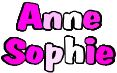 First Names FEMININE - France A Composed Anne Sophie 