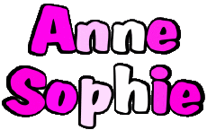 Prénoms FEMININ - France A Composé Anne Sophie 
