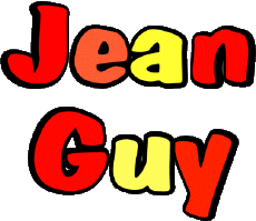 Prénoms MASCULIN - France J Composé Jean Guy 