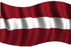 Drapeaux Europe Lettonie Rectangle 