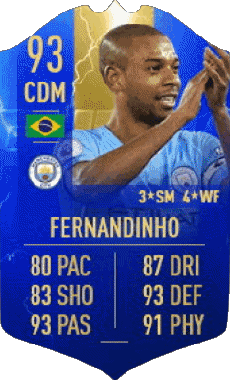 Videogiochi F I F A - Giocatori carte Brasile Fernando Luiz Rosa - Fernandinho 