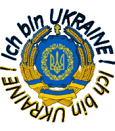 Mensajes Alemán Ich bin UKRAINE 02 