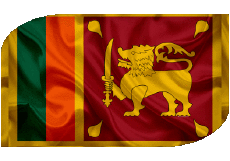 Flags Asia Sri Lanka Rectangle 