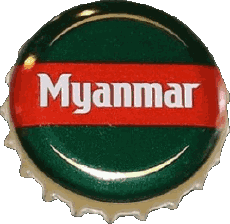 Bebidas Cervezas Birmania Myanmar 