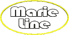 Vorname WEIBLICH - Frankreich M Zusammengesetzter Marie Line 