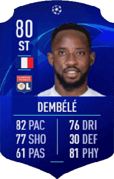 Multi Media Video Games F I F A - Card Players France Moussa Dembélé 