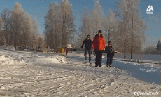 Humour - Fun Sports Patins à Glace Gamelle Fail 