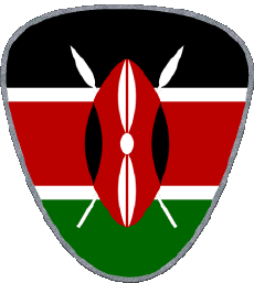 Fahnen Afrika Kenia Form 01 