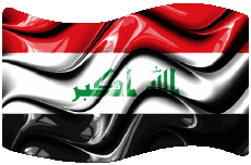 Fahnen Asien Irak Rechteck 