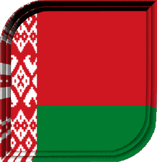 Flags Europe Belarus Square 