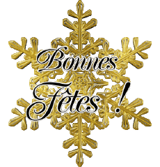 Messagi Francese Bonnes Fêtes (Noël) Serie 21 
