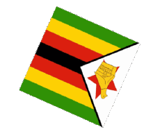 Fahnen Afrika Zimbabwe Kugel - Würfel 