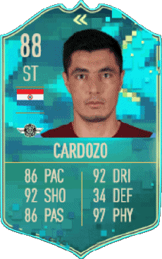 Multimedia Videogiochi F I F A - Giocatori carte Paraguay Óscar Cardozo 