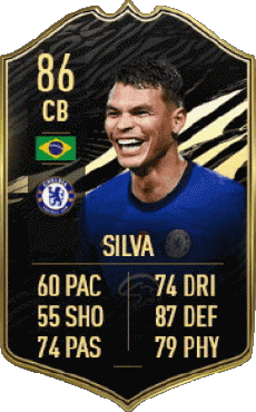 Multi Media Video Games F I F A - Card Players Brazil Thiago Emiliano da Silva 