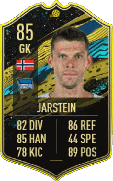 Multimedia Vídeo Juegos F I F A - Jugadores  cartas Noruega Rune Almenning Jarstein 