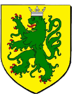 Banderas Francia Departamentos - Ciudades 50 BRICQUEBEC 