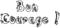 Mensajes Francés Bon Courage 03 