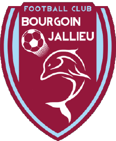 Sports FootBall Club France Logo Auvergne - Rhône Alpes 38 - Isère Bourgoin-Jallieu FC 