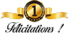 Nachrichten Französisch Félicitations 07 