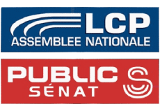 Multimedia Kanäle - TV Frankreich L.C.P-Public Sénat Logo 