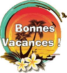 Nachrichten Französisch Bonnes Vacances 01 