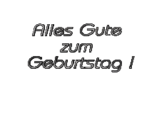 Messagi Tedesco Alles Gute zum Geburtstag Herz 001 