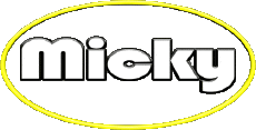 First Names MASCULINE -  UK - USA - IRL - AUS - NZ M Micky 