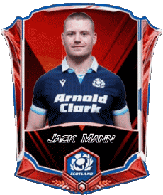 Deportes Rugby - Jugadores Escocia Equipo 2025 Jack Mann 