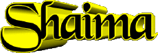 Nome FEMMINILE - Maghreb Musulmano S Shaima 