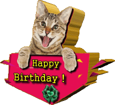 Messages Anglais Happy Birthday Animals 002 