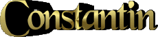 Vorname MANN - Frankreich C Constantin 