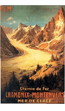 Humor -  Fun Retro Poster - Orte France Chamonix 