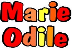 Vorname WEIBLICH - Frankreich M Zusammengesetzter Marie Odile 