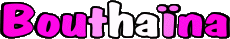 Vorname WEIBLICH - Maghreb Muslim B Bouthaïna 