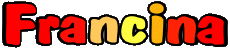 Prénoms FEMININ - Espagne F Francina 