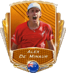 Sport Tennisspieler Australien Alex De Minaur 