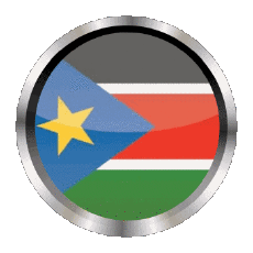 Banderas África Sudán del Sur Ronda - Anillos 