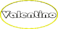 First Names MASCULINE - Italy V Valentino 
