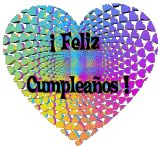 Messages Espagnol Feliz Cumpleaños Corazón 012 
