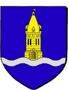 Blasón-Banderas Francia Departamentos - Ciudades 21 SAINT APOLLINAIRE 