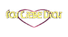 Messages German Ich Liebe Dich Heart 