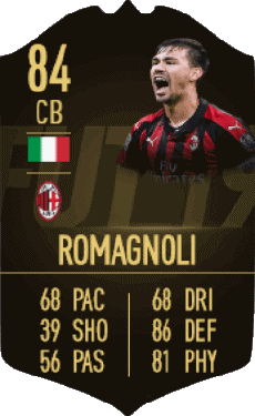 Multimedia Videospiele F I F A - Karten Spieler Italien Alessio Romagnoli 